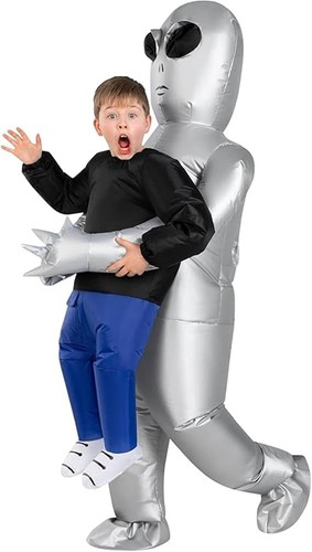 Kids alien inflatable costume - kids,