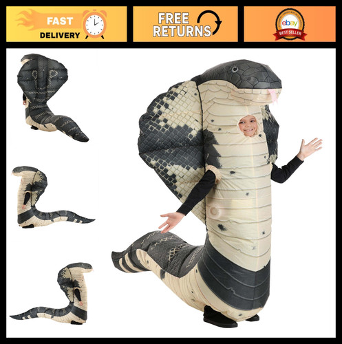 Inflatable hooded snake - inflatable,