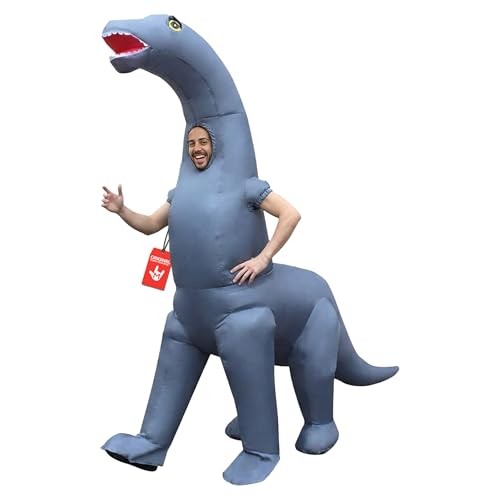 Inflatable dinosaur costume - dinosaur,