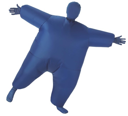 Rubies blue inflatable - blue,
