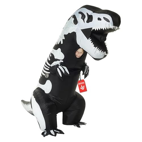 Inflatable dinosaur costume - dinosaur,
