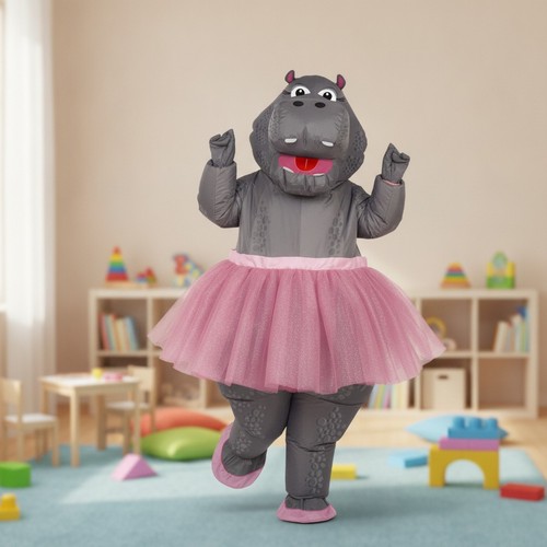 Unisex one size adult hippo - unisex,