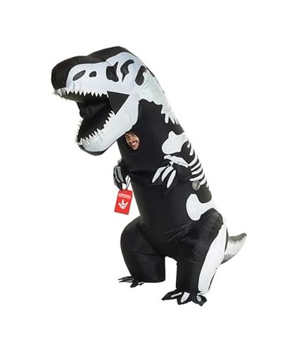 Inflatable dinosaur costume - inflatable,