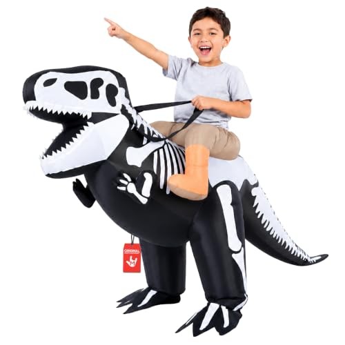Inflatable dinosaur costume - inflatable,