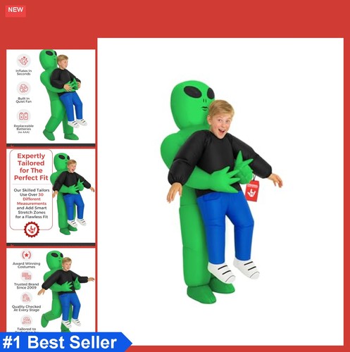 Inflatable alien costume kids - alien,