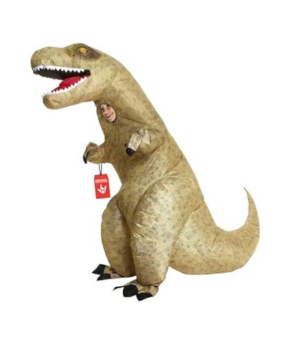Inflatable dinosaur costume - inflatable,